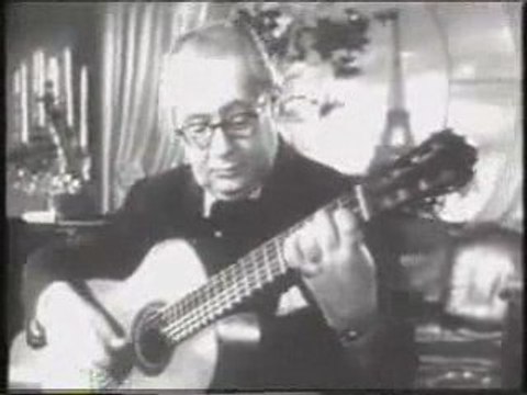 Andres Segovia - variations sur un thème de Mozart