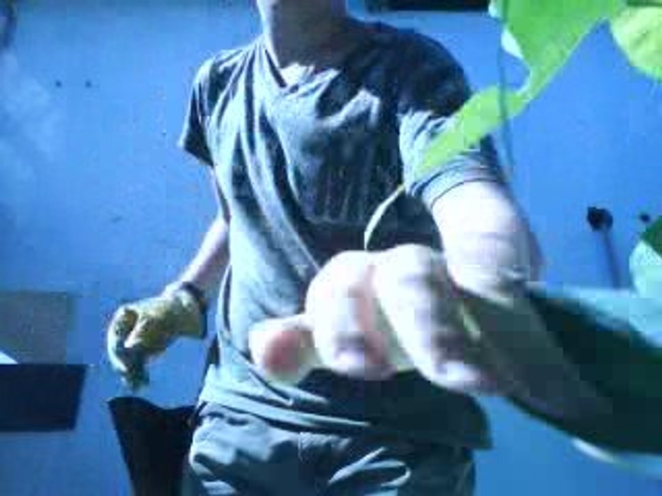 moi qui tir à l'arc i avec mon arc traditionnel coréen