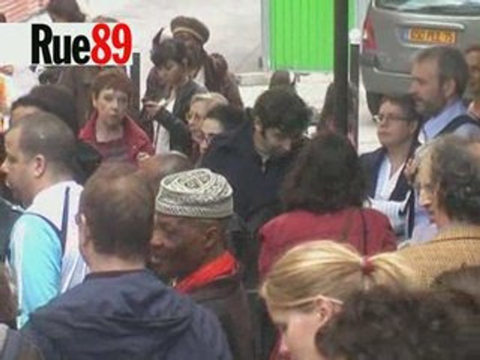 Rassemblement du passage Josseaume
