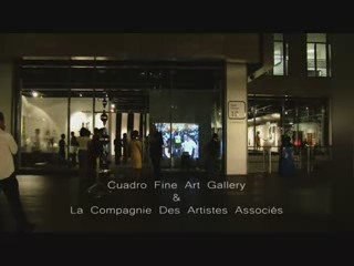 Dubaï -  Interview des artistes et vernissage Cuadro gallery