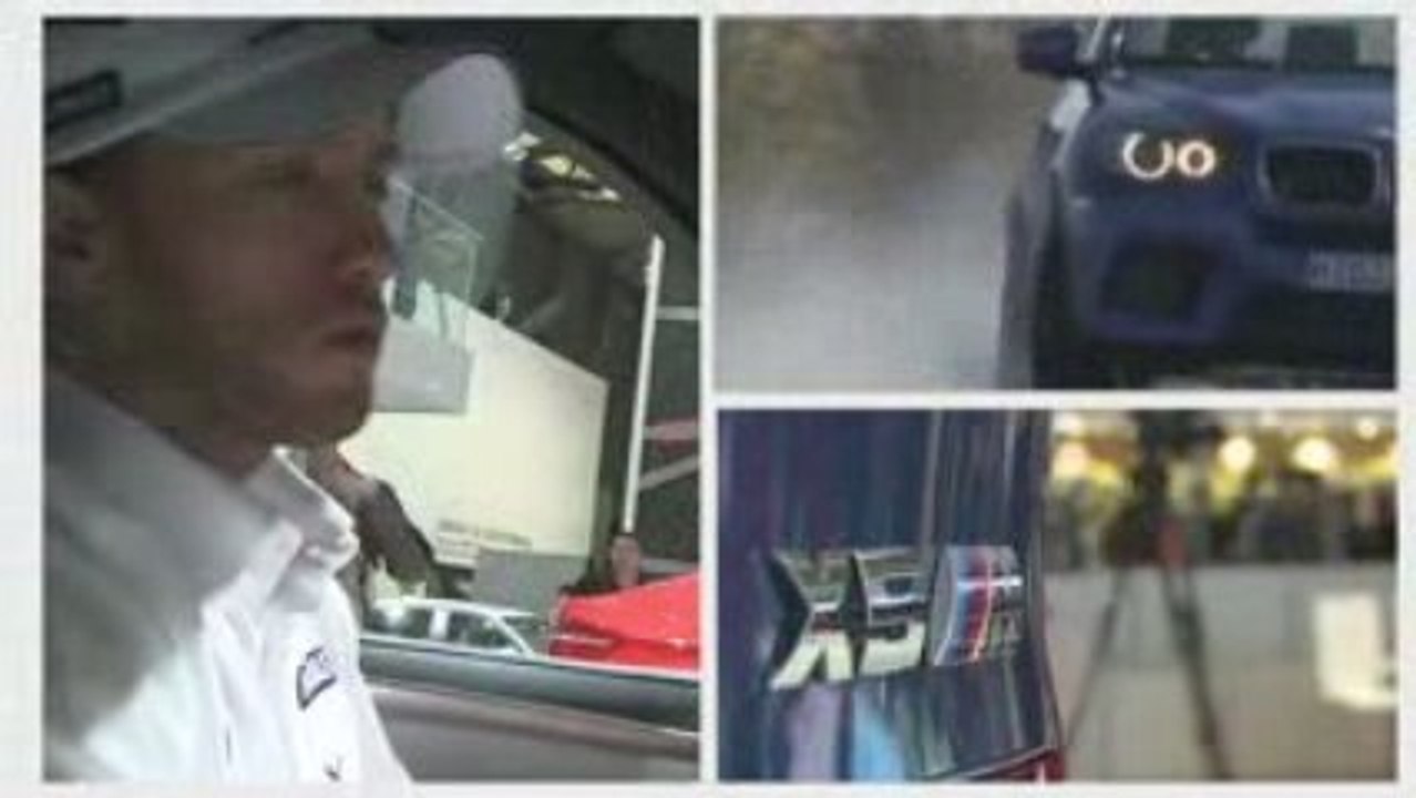 Team on Tour. BMW X5 M at the Auto Shanghai 2009.