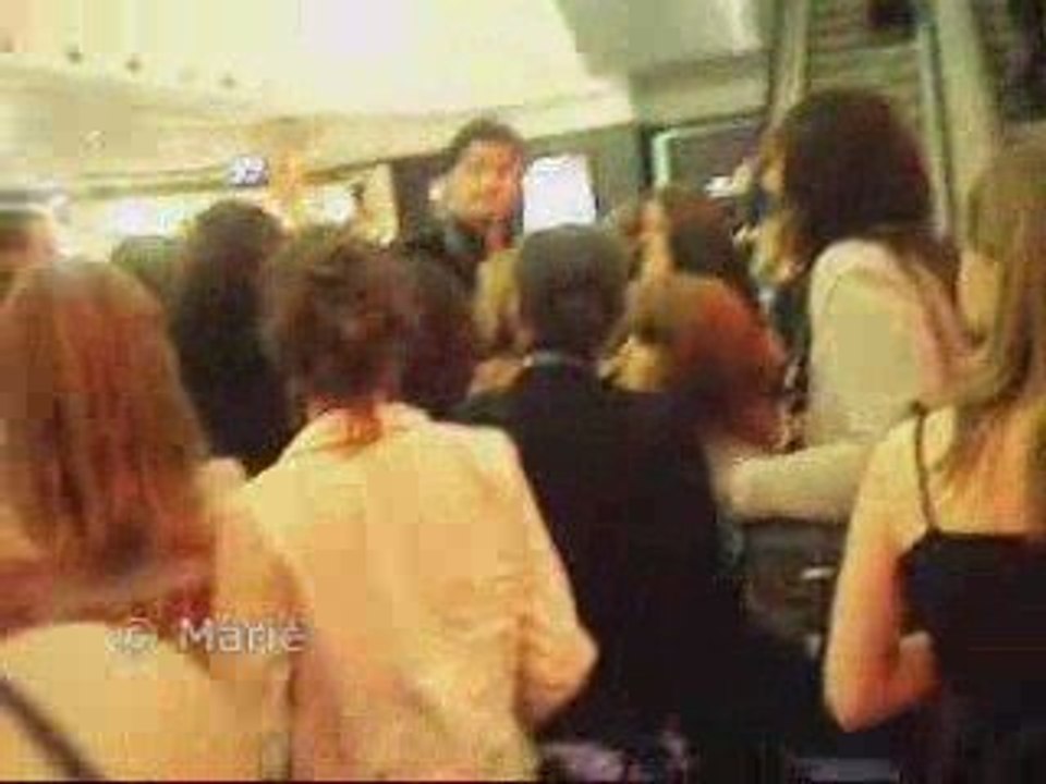 Showcase de M. Pokora - Sortie de Matt`
