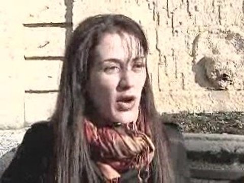 Européennes : Sandrine Bélier à Pontarlier (20/03/09)