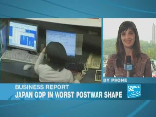 Japan GDP in worst postwar shape