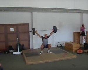 HARTING 130kgs arraché