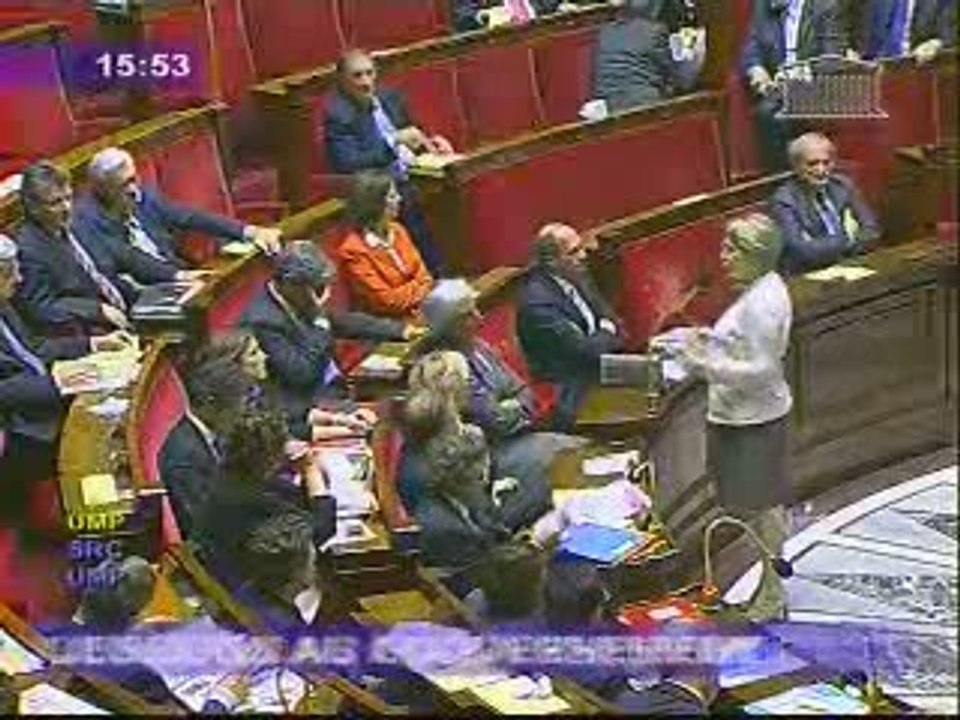 Michèle Alliot-Marie répond à Alain Gest