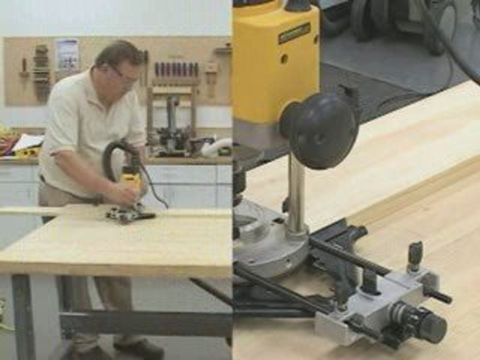 Making Fluted Trim with a DEWALT Plunge Base Router