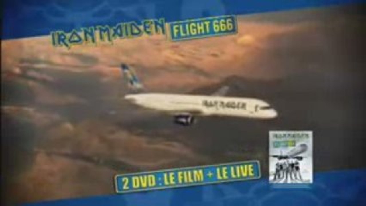 Iron Maiden Flight 666 la pub Fr
