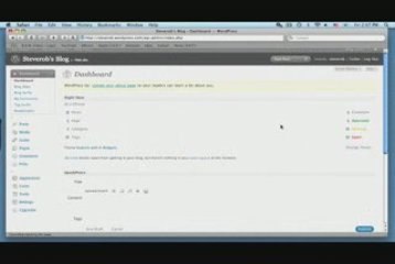 Features of Wordpress 2.7