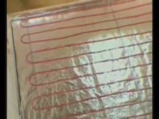 Монтаж кабельного  тёплого пола