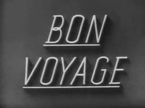 HITCHCOCK 1 BON VOYAGE FILM 1944 COURT METRAGE WW2 VF