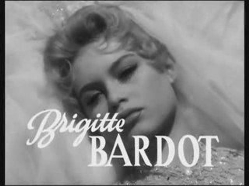 BRIGITTE BARDOT TRAILER 1956 LA MARIEE EST TROP BELLE FILM B