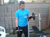 Alternate Dumbbell Curls for Biceps Muscle Building