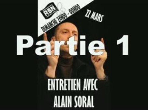 Entretien avec Alain Soral 1/3
