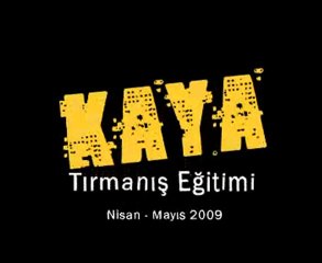 Gezginder ve Adkk Kaya Tırmanış Eğitimi