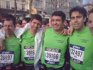 Les Semelles de plomb au marathon de Paris