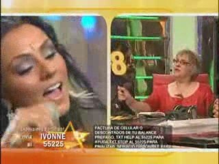 Ivonne Montero enfrenta al Jurado- Gran Desafío