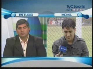 A. Gonzáles en Estudio Fútbol