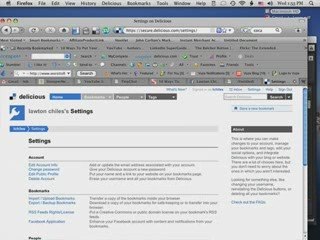 Use Your Favorite Bookmarker Delicious Import Into Facebook