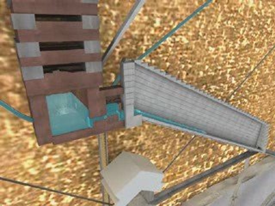 Une serrure hydraulique dans la pyramide de Kheops ?