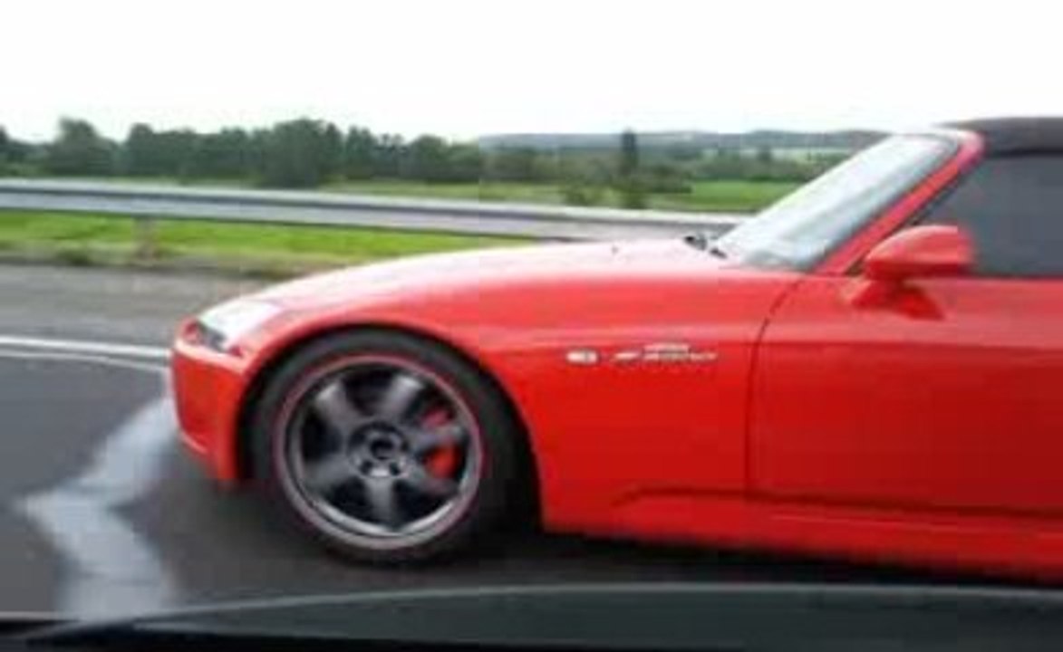 S2000 en direction du rasso JAP d'autobacs