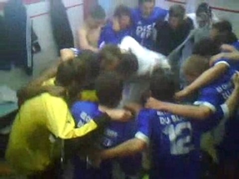 18 ans - USM - Concarneau: Les vestiaires