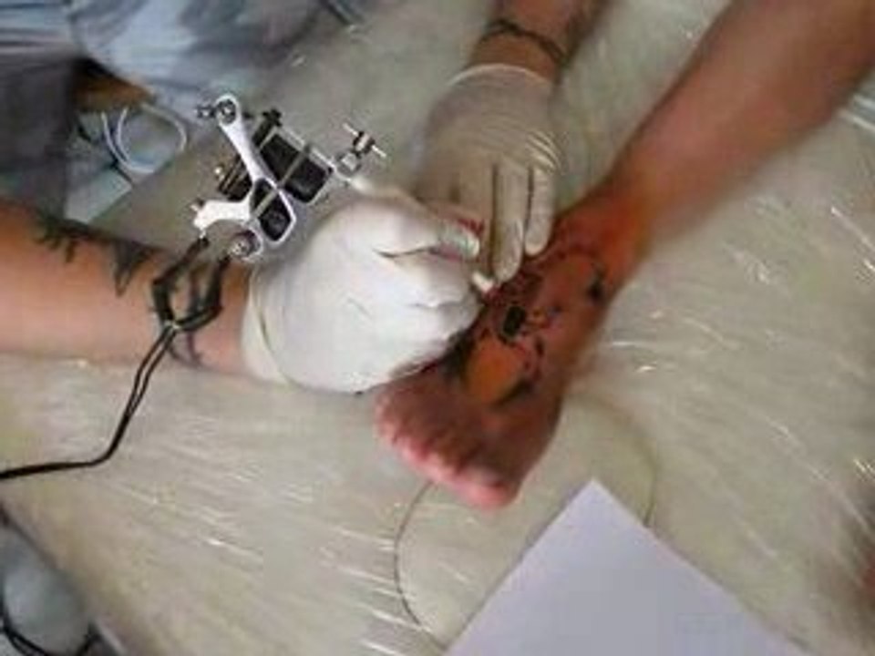grungy tatoo