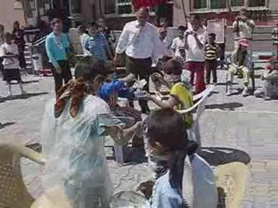 YOĞURT YEDİRME YARIŞI YUVA/AKSARAY