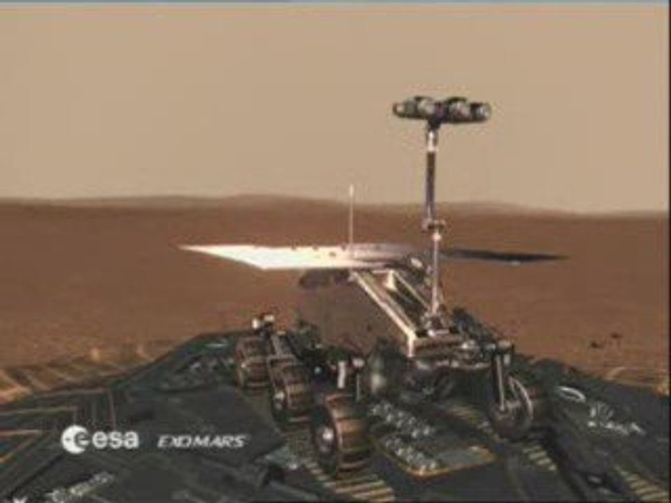 ExoMars cherchera la présence de vie biologique - ESA