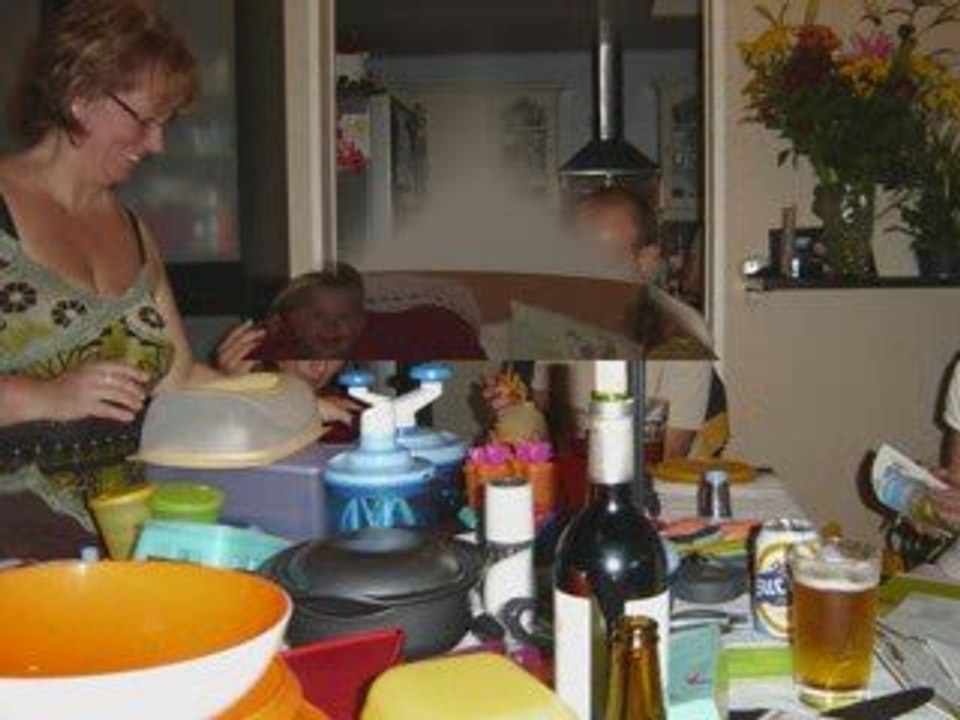 Soirée Tupperware Chez Caro & Ludo Lully 04 Juillet 2008