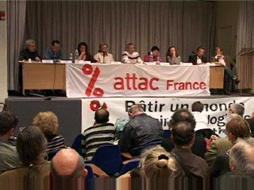 Omar Slaouti NPA - Europe sociale - Attac européennes 09