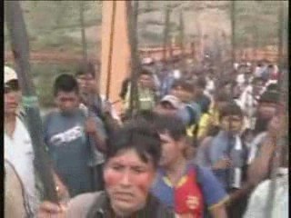 Répression sanglante dans l'Amazonie péruvienne.
