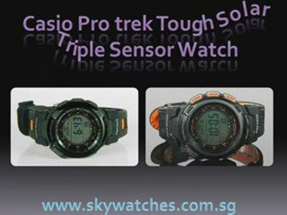 Casio pathfinder protrek men watch review