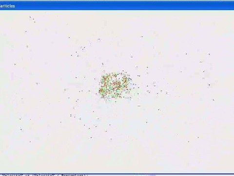 Interactive Programmed Particles System 5