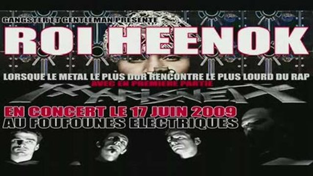 ROI HEENOK EN CONCERT AU FOUFOUNES ÉLECTRIQUES 17 JUIN 09