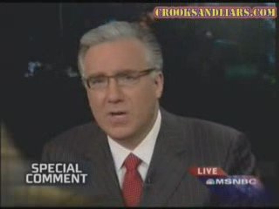 Keith Olbermann's Cheney Comment