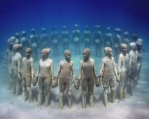 JASON DE CAIRES TAYLOR  SCULPTURES SOUSMARINES