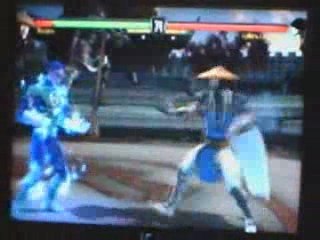 Mortal Kombat VS DC- Raiden VS Green Lantern
