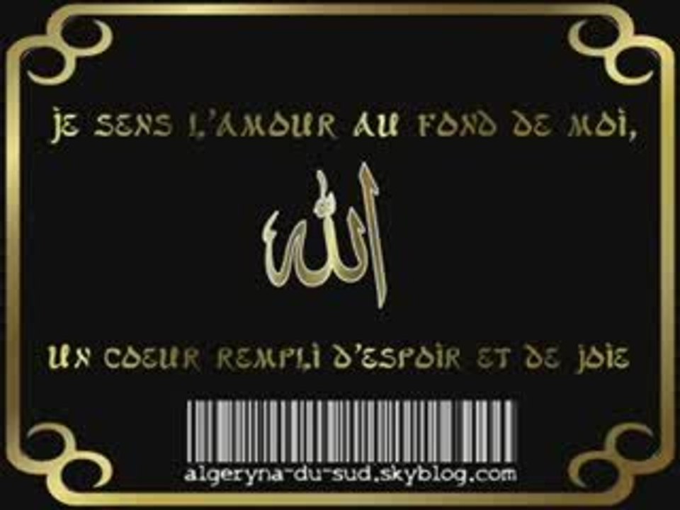 POUR TOUS LES MUSULMANS MASHALLAH MAGNIFIQUE