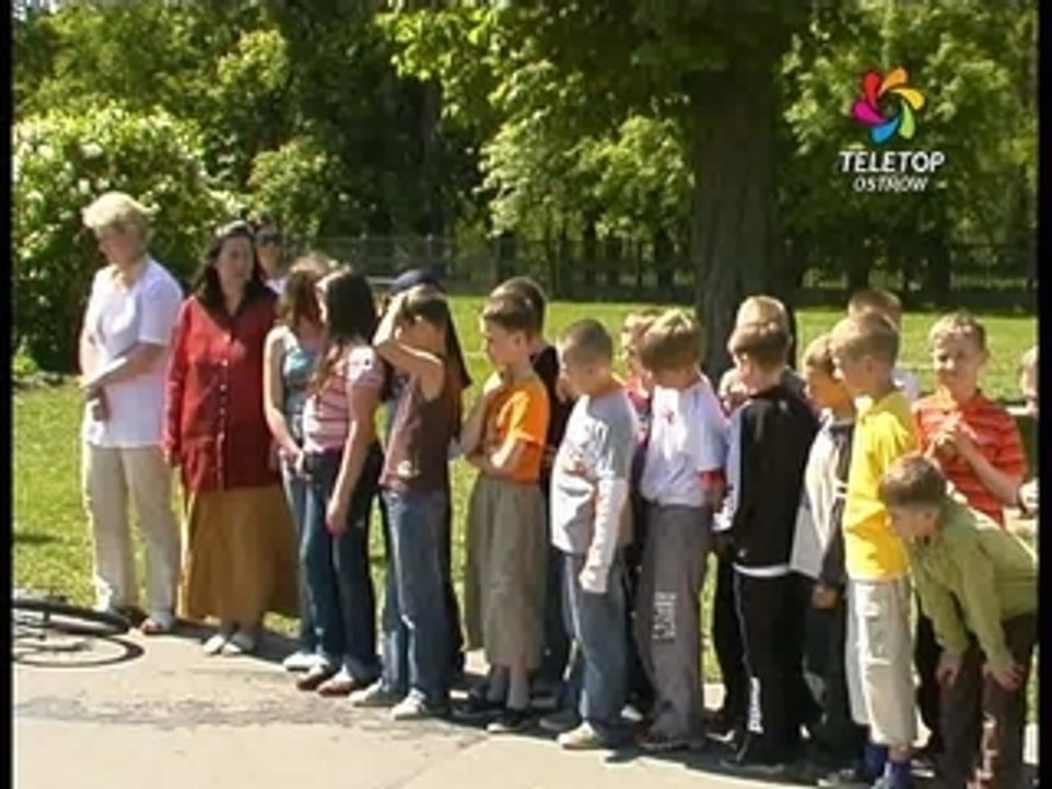 Ewakuacja w Szkole Podstawowej nr 4 Ostrów Mazowiecka 2009