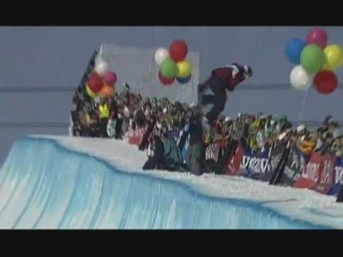 Burton European Open 2009 : Half Pipe, Finales Hommes