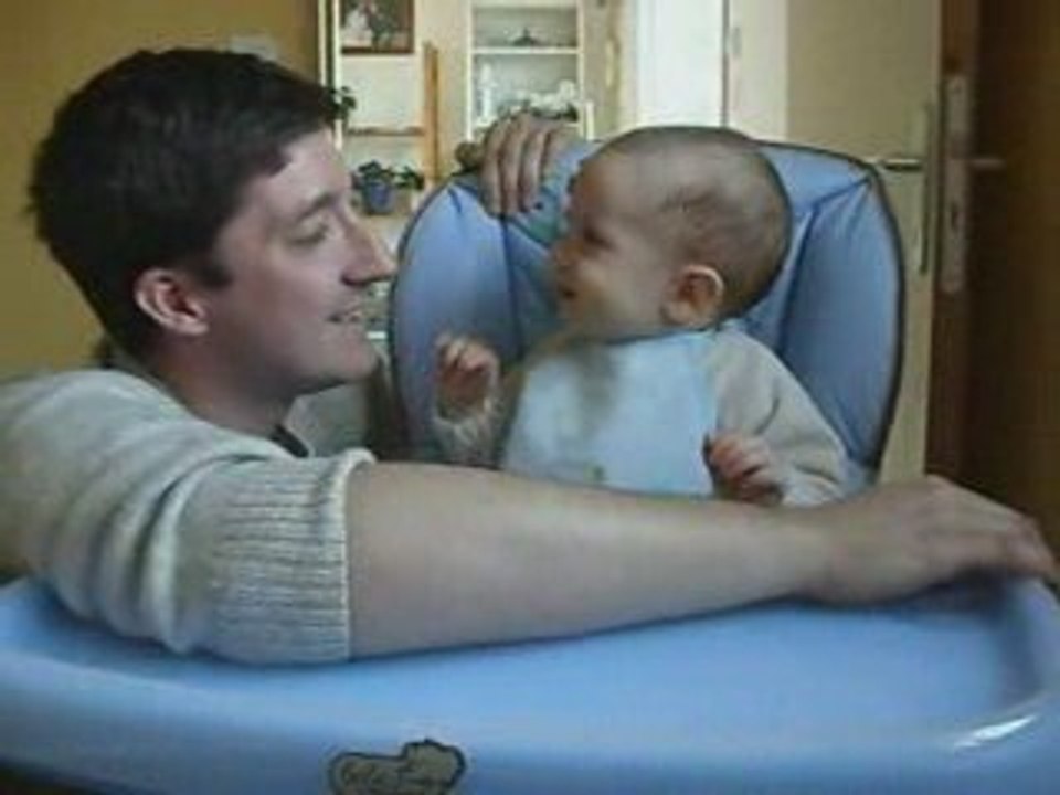 Pitufin et son papa, douuux.....
