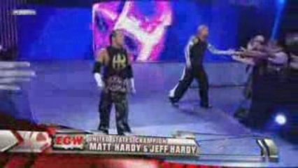 Ecw 7/15/08 The HardyBoyz Vs The Miz And John Morrison