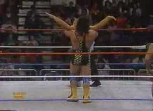 Owen & Bret Hart vs. Scott & Rick Steiner, RAW, 1994, Part 3