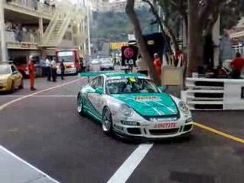 Porsche MOBIL1 SUPERCUP 2009 , Sortie des stands aux essais