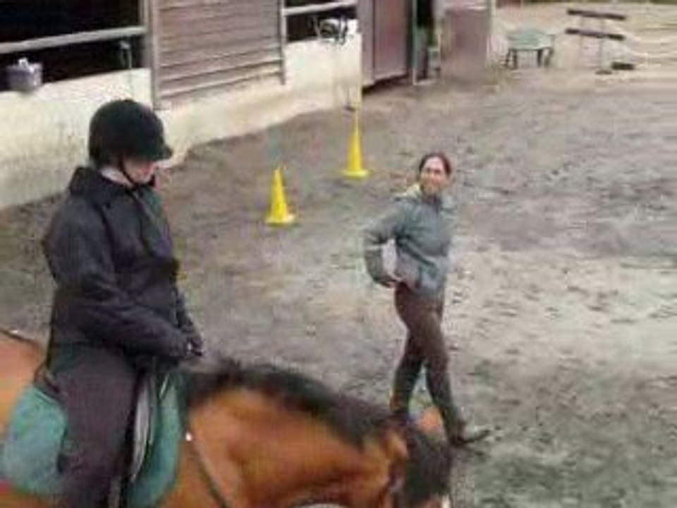 séance d'équitation Conches sur Gondoire 16 mai 2009