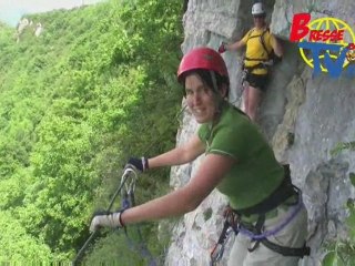 Via Ferrata "La Guinguette" à Hostiaz dans l'Ain