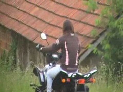 quad shineray 1ére fois