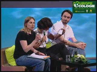 Estelle Touzin au meeting europe ecologie Orleans