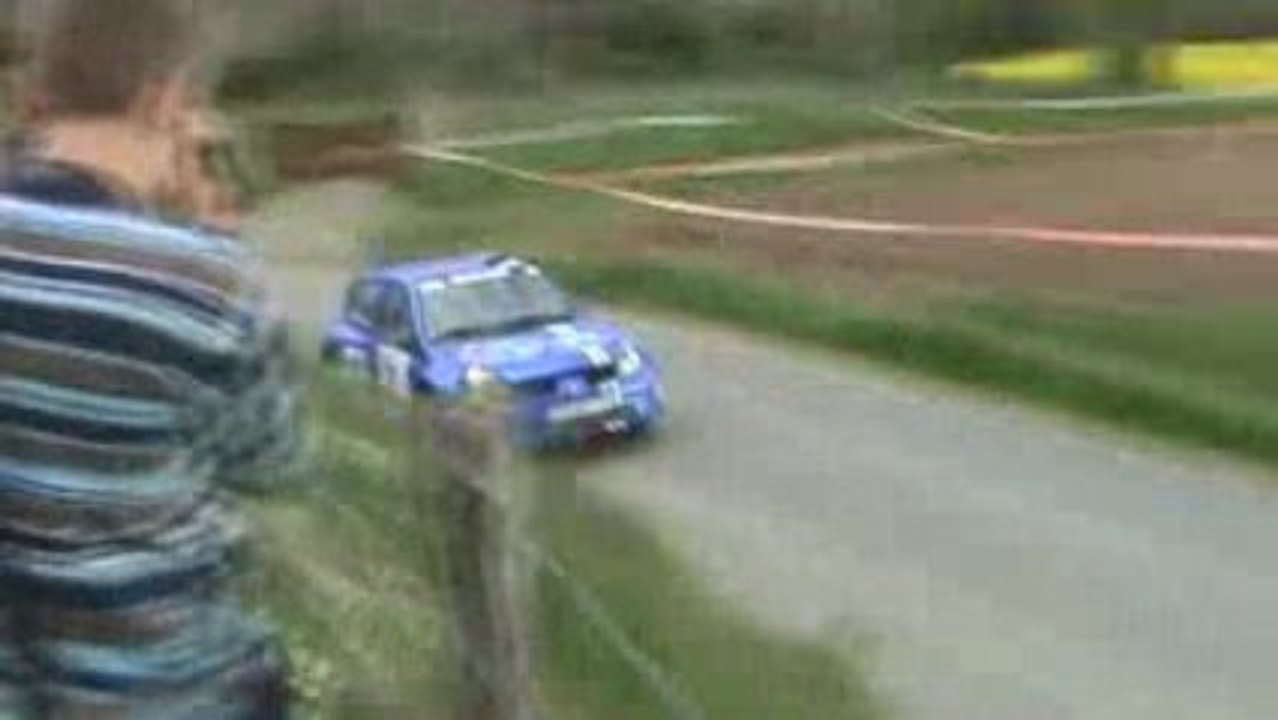 jean michel leclerc au rallye de la suisse normande 2009